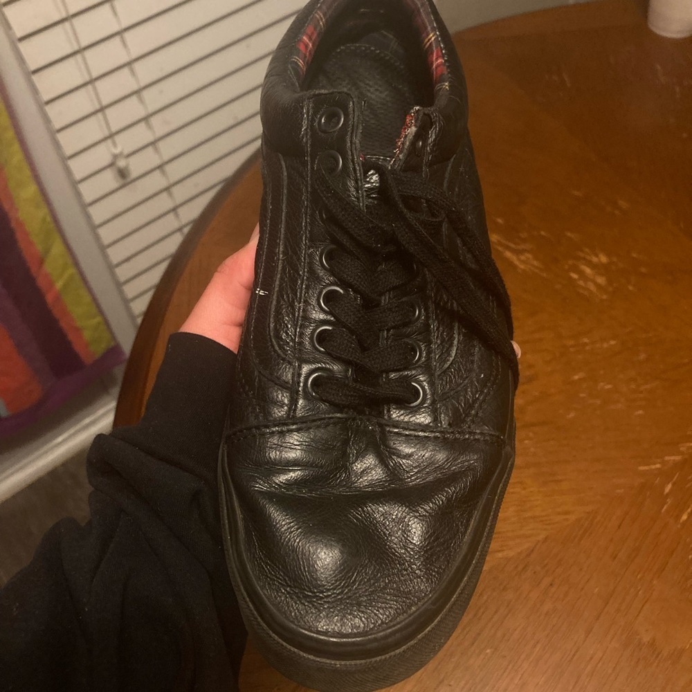 High quality leather unique vans.